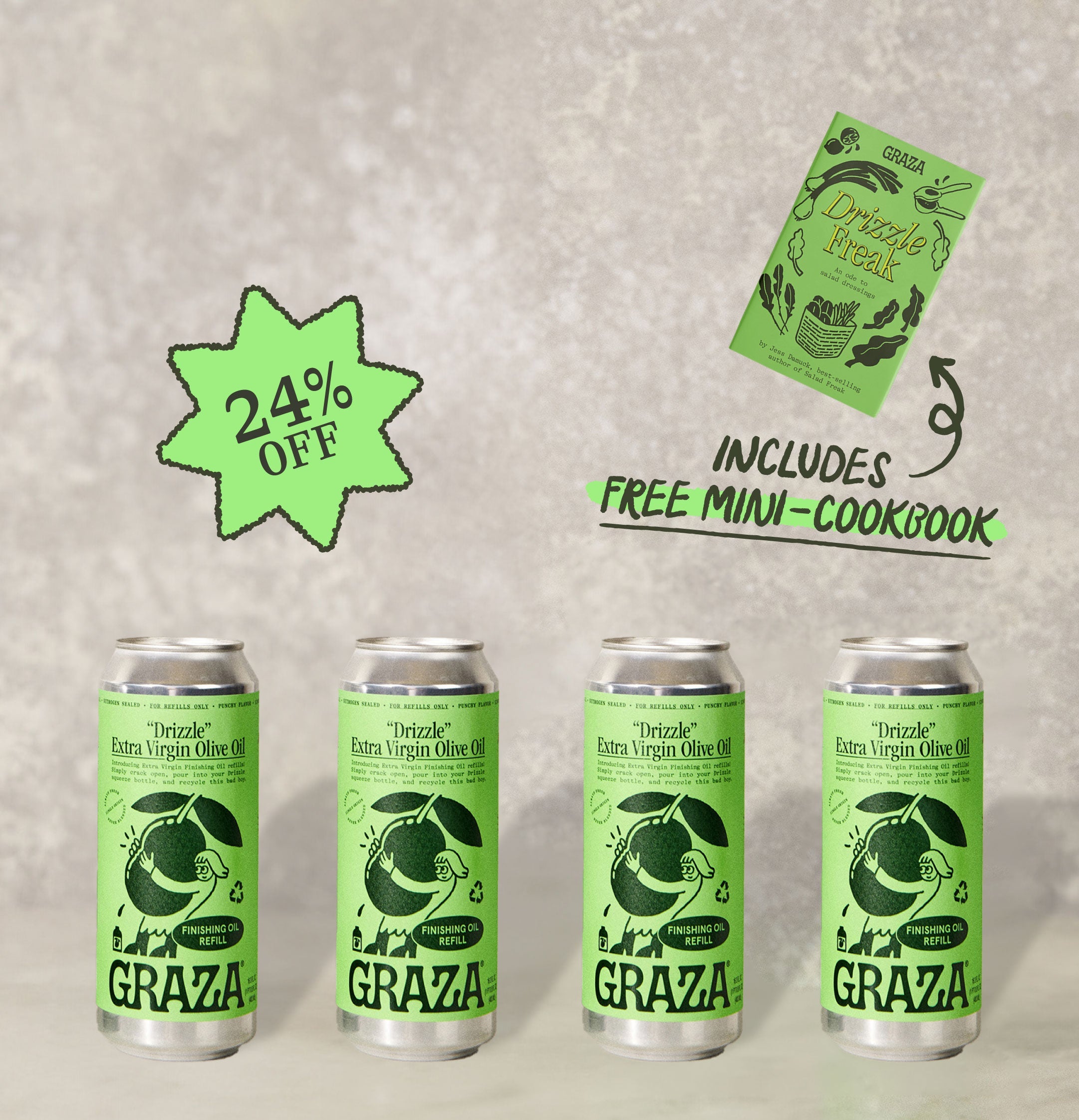 “Drizzle” 4 Cans