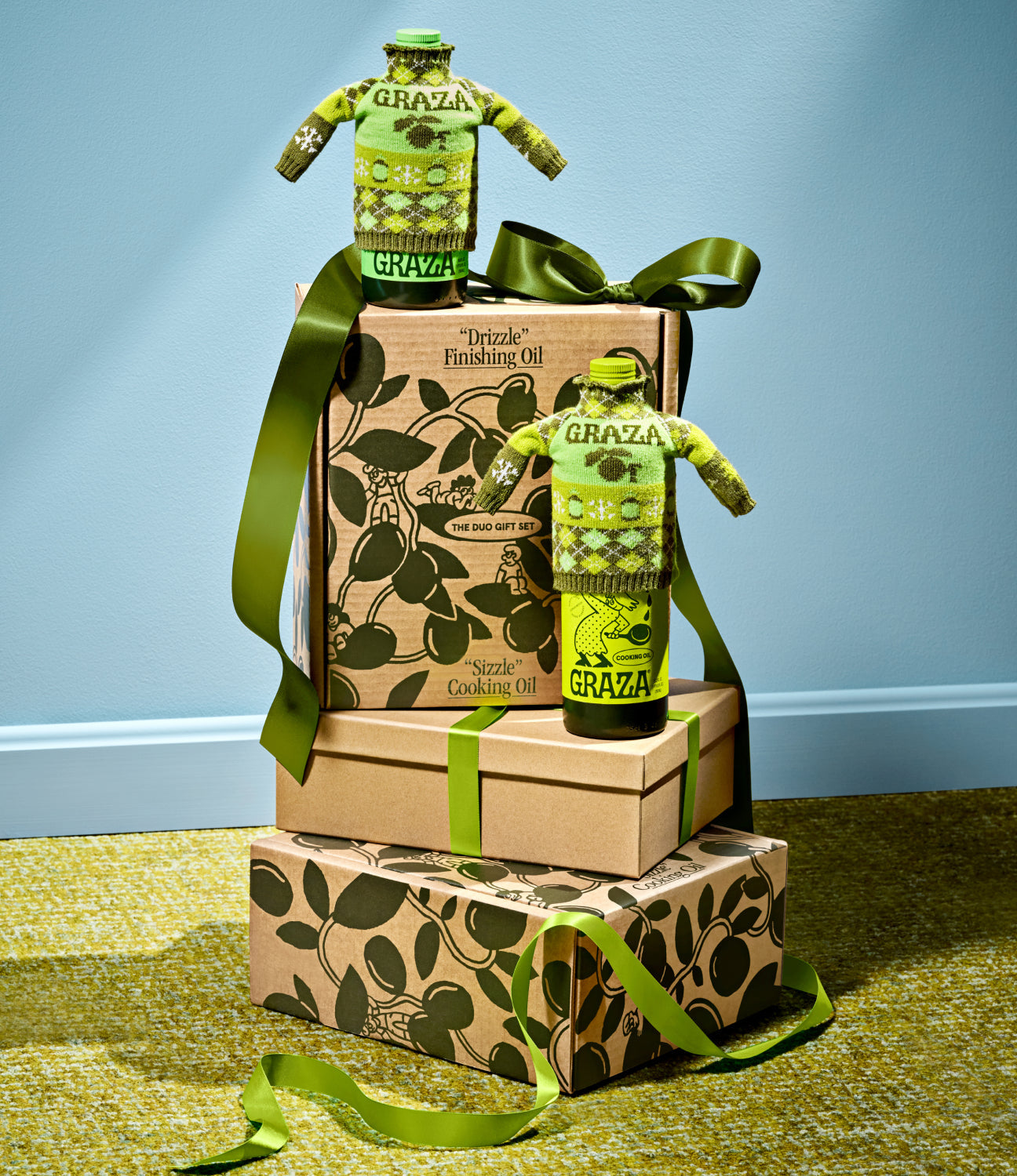 The “Ugly But Cute” Holiday Bottle Sweater