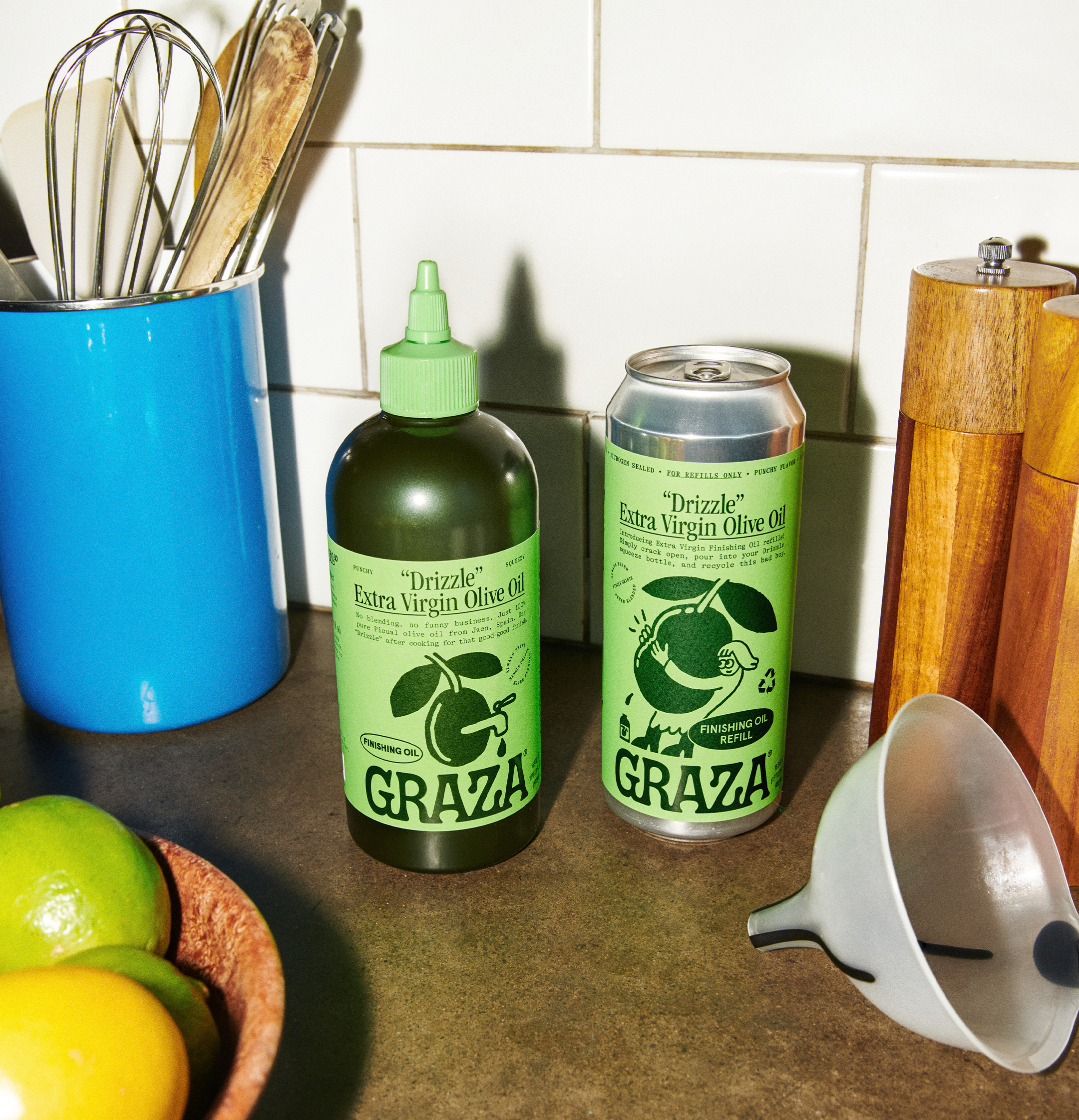 “Drizzle” Refill Can