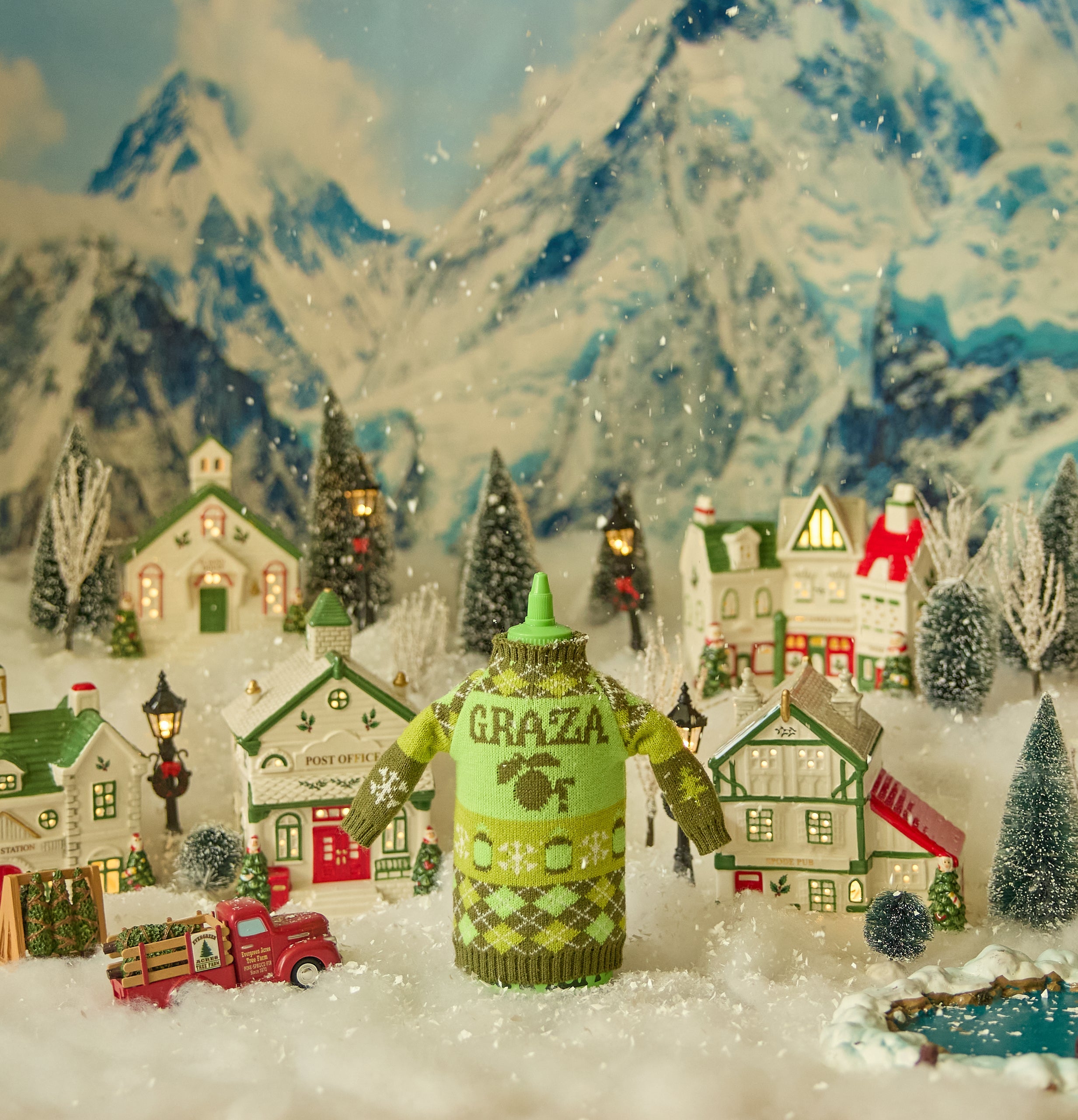 The “Ugly But Cute” Holiday Bottle Sweater